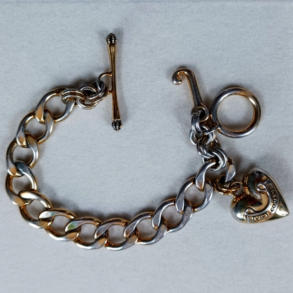 Y2K Vintage Juicy Couture Charm Link Bracelet